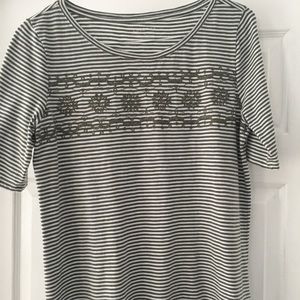 Talbots 100% cotton T shirt